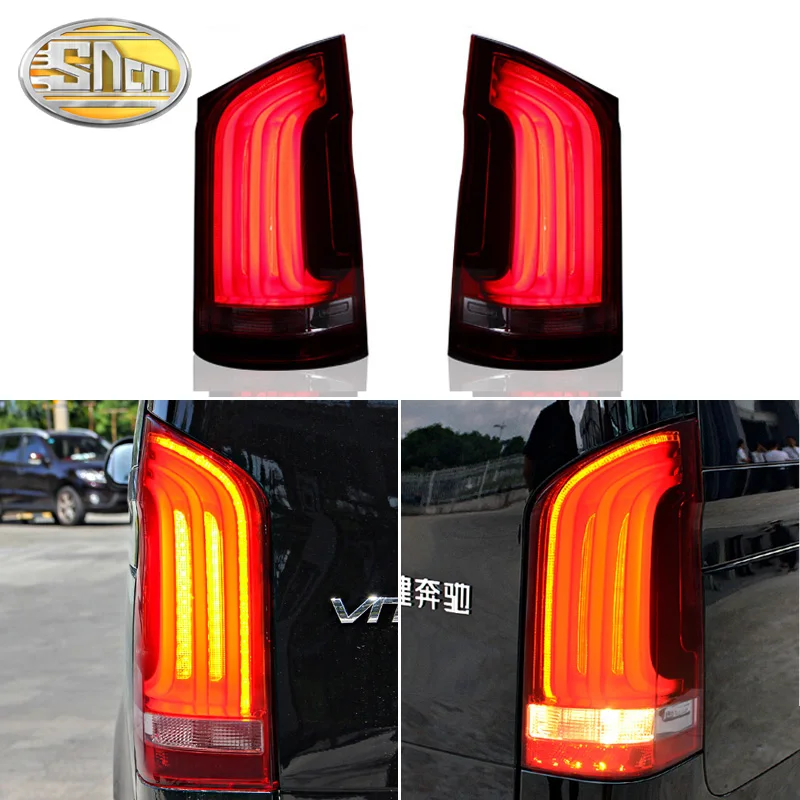 Mistachterlicht + Rem + Reverse + Richtingaanwijzer Auto Led Achterlicht Achterlicht Voor Mercedes Benz V-klasse Vito V250 V260 2016 - 2020 Mistachterlicht + Rem + Reverse + Richtingaanwijzer Auto Led Achterlicht Achterlicht Voor Mercedes Benz V-klasse Vito V250 V260 2016 - 2020