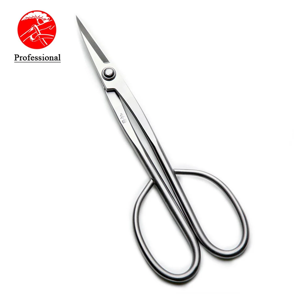 professional grade 210 mm long handle scissors 4Cr13MoV Alloy Steel bonsai tools from TianBonsai