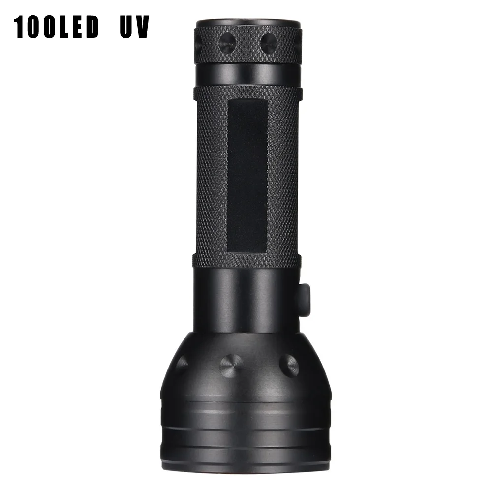 

LED Flashlight Aluminum Alloy Black USB Emergency Rechargeable Equipment