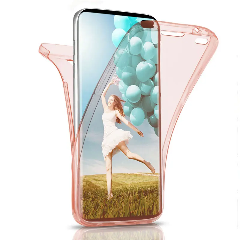 360 Полный ТПУ чехол для samsung Galaxy NOTE 10 плюс NOTE10 A50 A70 A30 A40 A20 A20E A10 M10 S10 NOTE9 A9 J4 J6 J8 чехол Coque