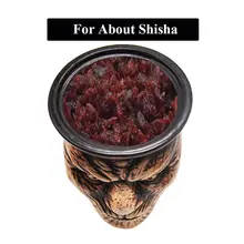 Керамический портретный водяной Горшочек для табака кальян сопло трубный инструмент кальян чаша Y1AB