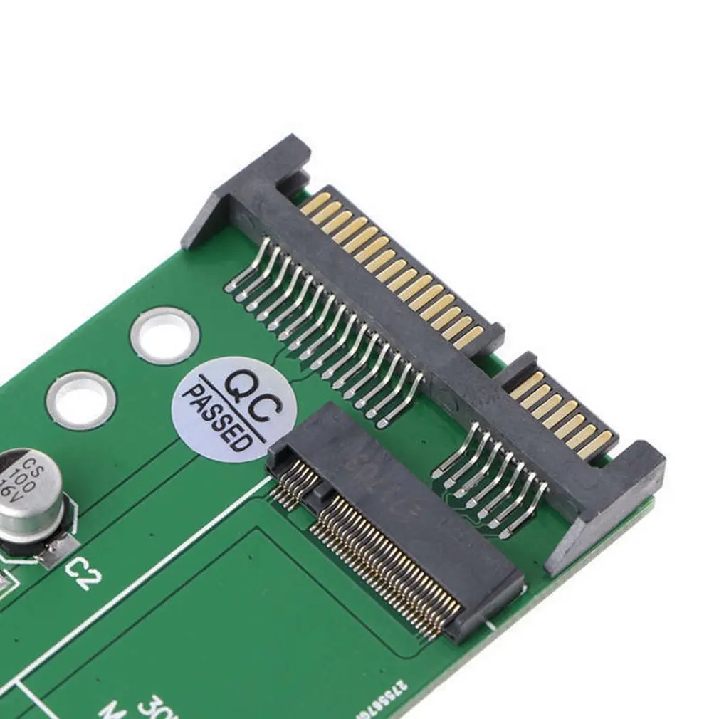 M.2 Ngff To Sata3 Hard Disk Adapter Card Stable / High Speed Ngff Solid State Drive To 2.5 Sata Smart Compatibility