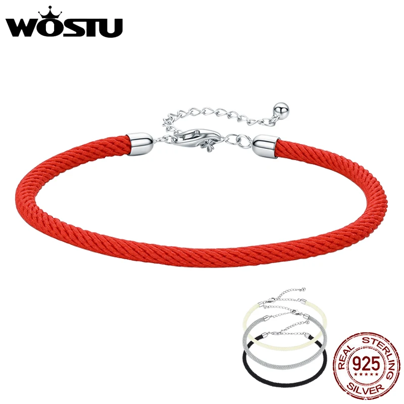 Buy Sterling Silver Classic Red Bracelet