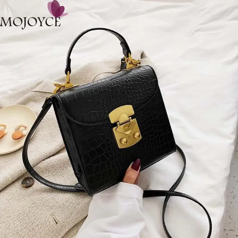 

Ladies Special Design Retro Shoulder Crossbody Handbags Women Pure Color Messenger Bag Female Flap PU Leather Travel Totes