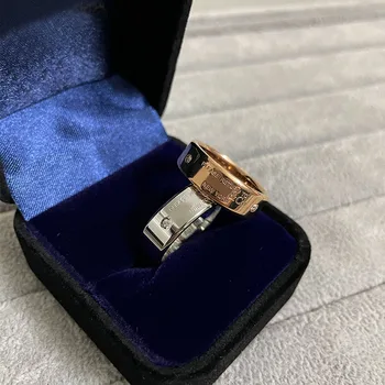 Anillo de plata de ley 1:1 para mujer, sortija femenina y atractiva, de marca, de tendencia, de verano, 2021