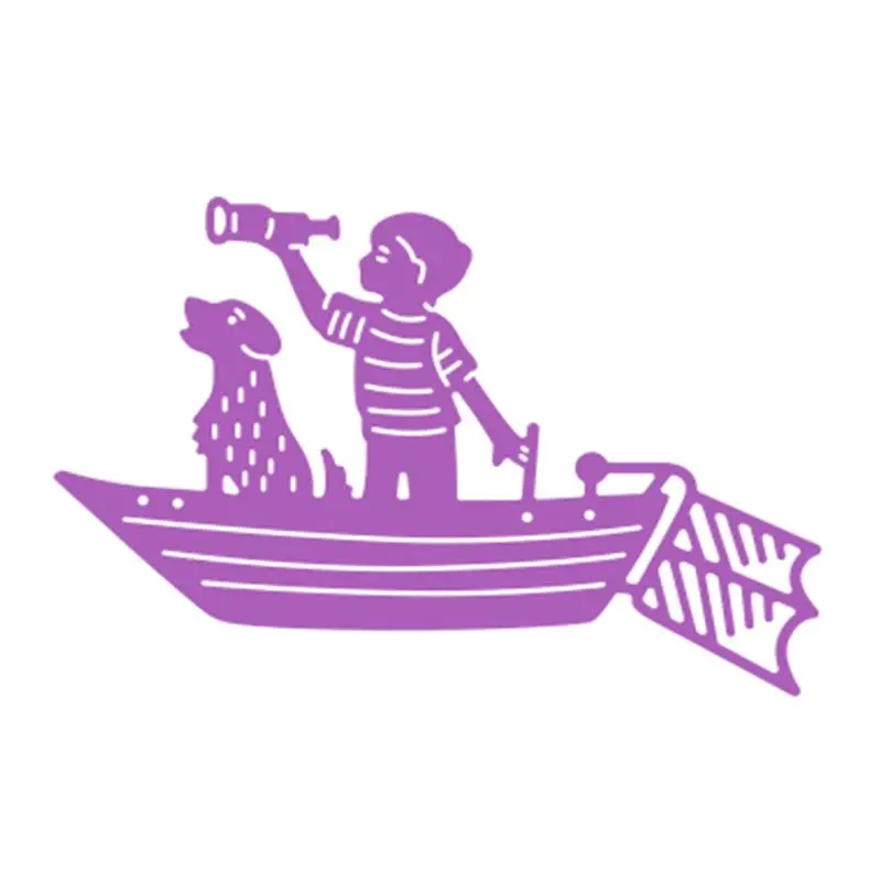 Доски для мальчиков и собак металлические резные штампы Трафаретный Скрапбукинг