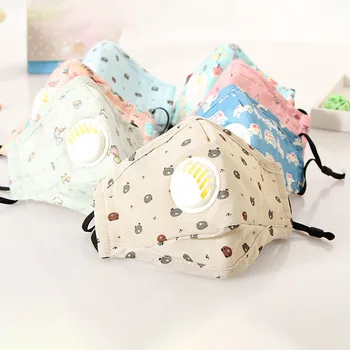 

Filter Mask Carbon Insert Reusable Mask For Kids Children Child Filter Breathable Face Fabric Cotton Mask With Filters Pm2.5