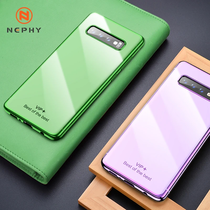 Силиконовый мягкий чехол для телефона Samsung Galaxy S9 S10 Plus S10E Note 9 A30 A40 A50 A70 роскошный