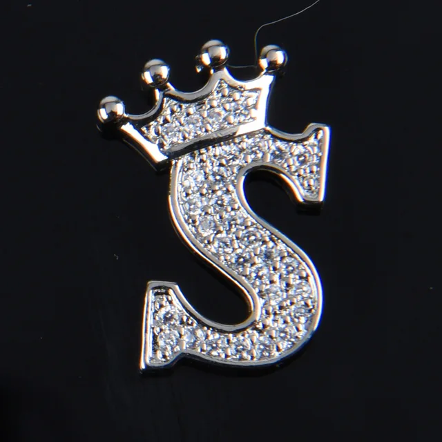 Hot Sale Metal Croc Shoe Charms Crown Letter Bling Rhinestone Shoes Decorations High Quality Butterfly Wristband Accessories g1019