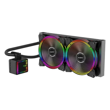 

ALSEYE H280 Radiator Integrated Water Cooling Radiator CPU Radiator Safe, Efficient, Pollution-Free, Low Noise