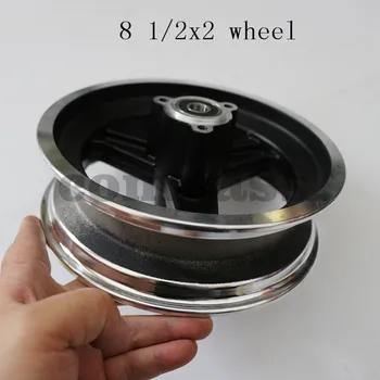 

Aluminum ring hub 8 1/2*2 original aluminum alloy skateboard wheel steel rim spare tire assembly