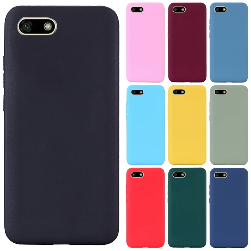 Y5 2018 de silicona caso de Huawei Y5 Lite DRA-LX2 DRA-L21 cubierta de teléfono de TPU suave para Huawei Y5 primer 2018 /Y5 Lite 2018 DRA-LX5 caso