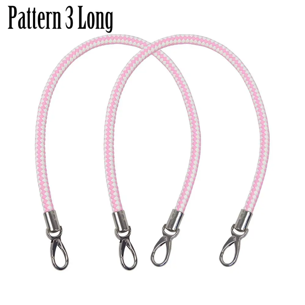 pattern 3 long TANQU Новинка 1 пара Obag ручки длинный короткий ремень для Obag EVA Obag женская сумка через плечо - Цвет: pattern 3 long