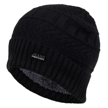 

2019 new fashion wool hat autumn and winter plus velvet thick warm hats hip hop outdoor wild cap old man cold caps
