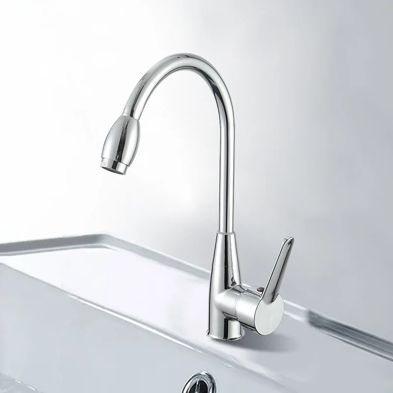 

Kitchen Faucet Washing Basin Sink Tap Universal Tap Zinc Alloy Household Kitchen Faucet