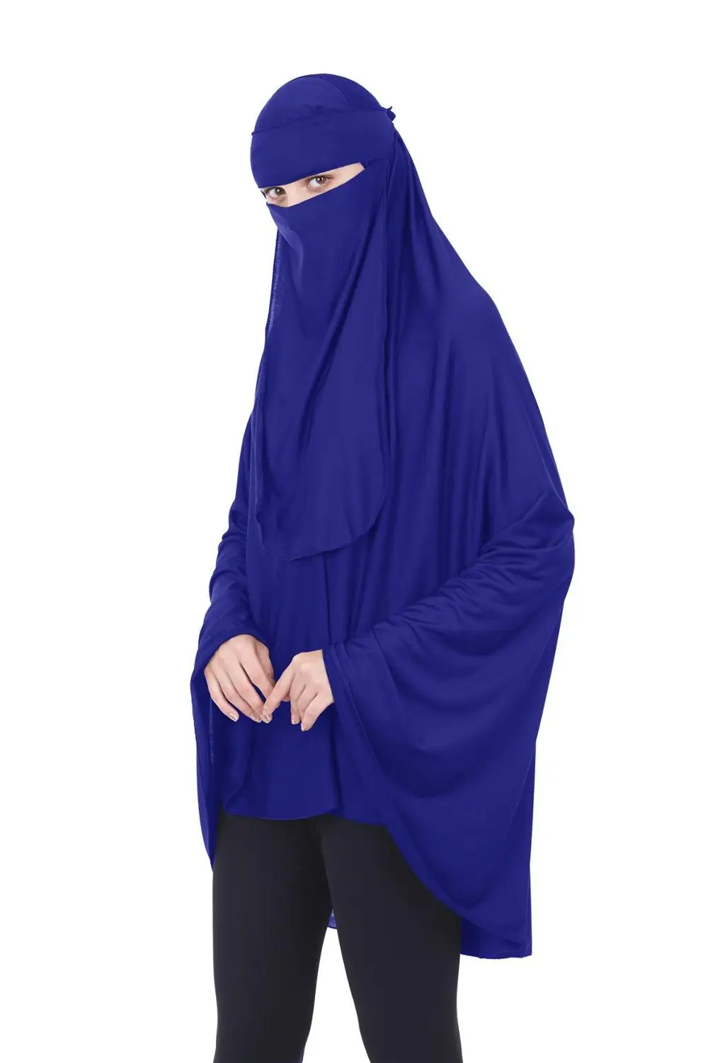 2 шт. мусульманские женские длинные хиджаб Niqab платок накидка Amira Abaya Исламская