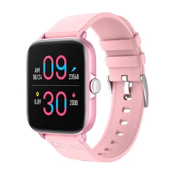 Bluetooth Answer Call Smart Watch IP67 Waterproof (Pink)