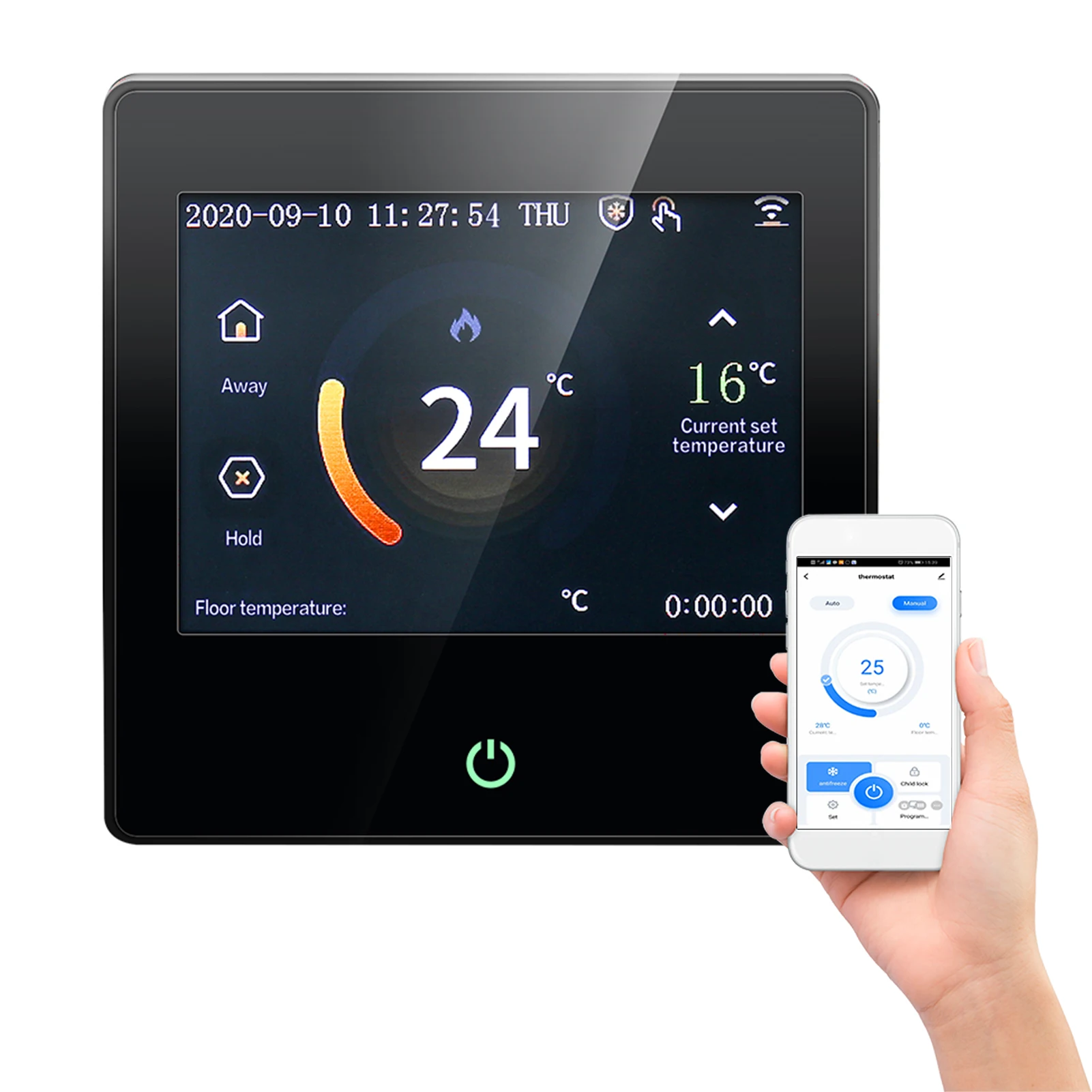 2020 Smart Heating LCD Thermostat Temperature Controller APP Control Sensor 