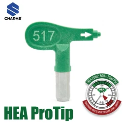 Charhs hea dicas 211/213/311/313/411/413/415/517 baixa pressão ponta mal ventilada bico titular pulverizador arma hea pro bico