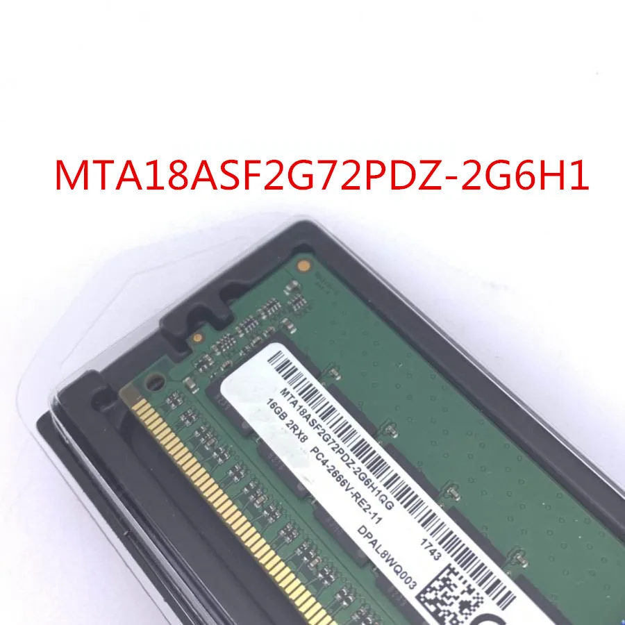 

DDR4 16GB RDIMM 2666MHZ MTA18ASF2G72PDZ-2G6H1 Ensure New in original box. Promised to send in 24 hoursv