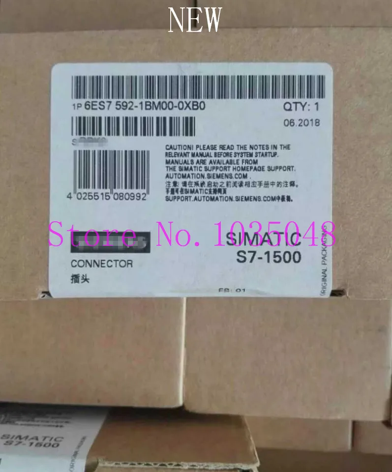 

1PC 6ES7592-1BM00-0XB0 6ES7 592-1BM00-0XB0 New and Original Priority use of DHL delivery #04