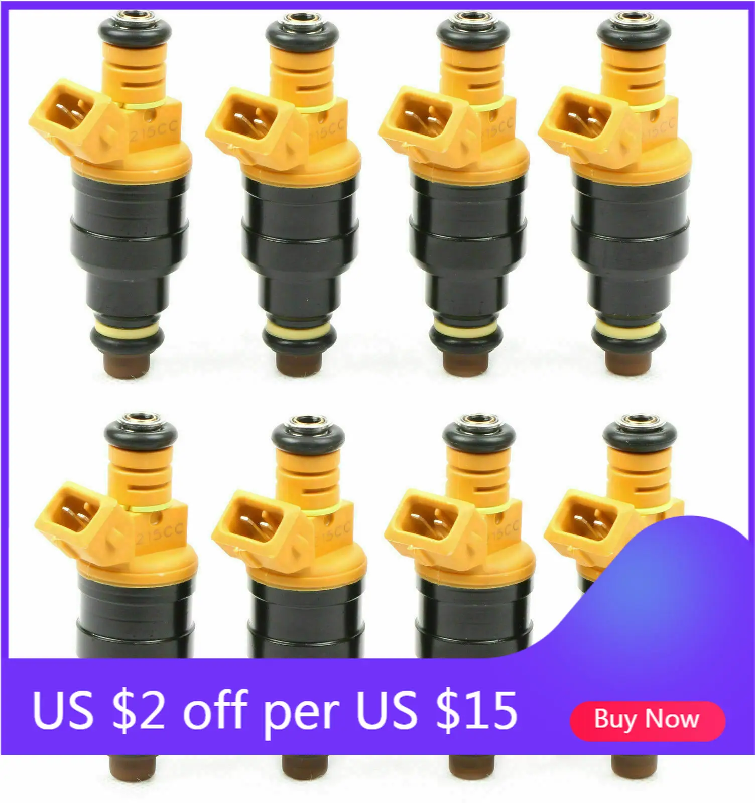 TIANBANG 8pcs 연료 인젝터 0280150943 FJ713 01 03 포드 F 150 4.6L 5.4L 5.8L/02