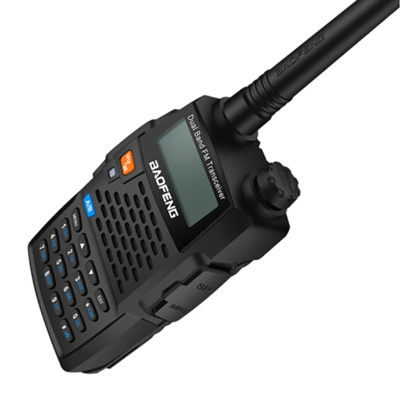 Baofeng UV-5R 4 поколения черный рыцарь рация 136-174/400-520 МГц двухстороннее радио Профессиональный fm-приемопередатчик с наушником