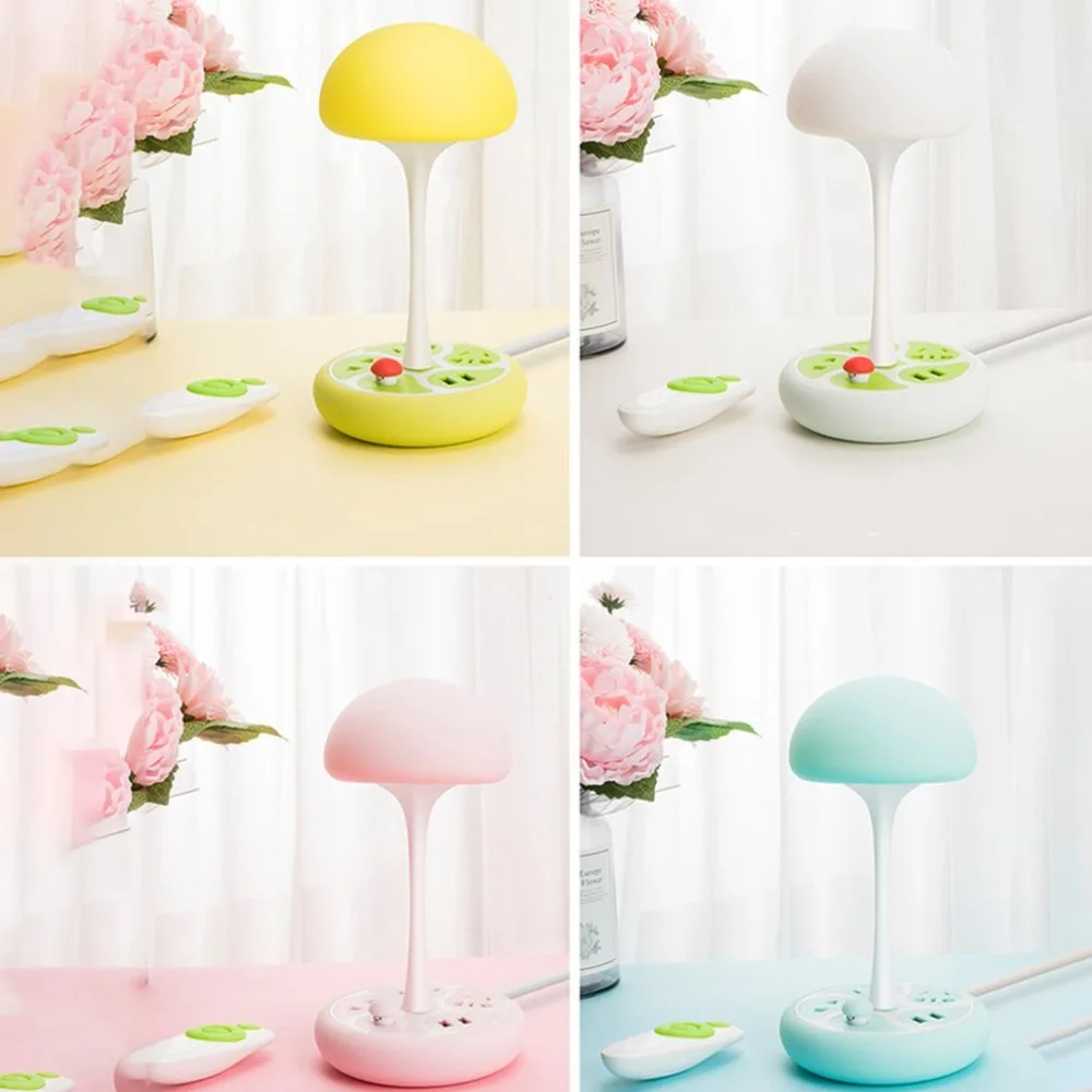 Led Mushroom Island Charge Night Light Home Decoration Lights Creative Atmosphere Lights Fashion Professional