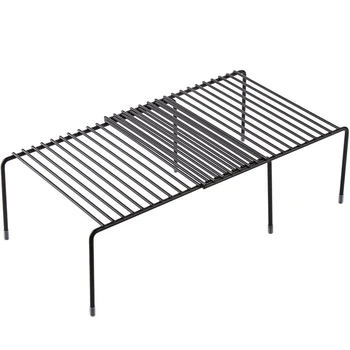 

Iron material telescopic kitchen supplies storage rack strong bearing capacity lower sink cupboard bowl and dish rack layered sh