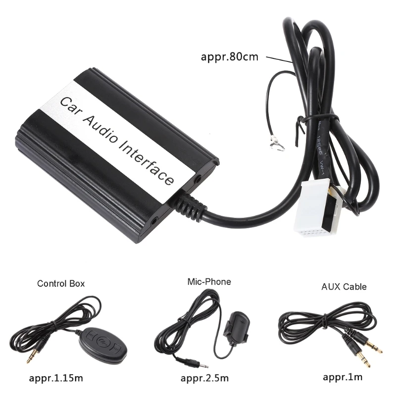 Handsfree автомобильный Bluetooth комплекты MP3 AUX адаптер Интерфейс 12PIN
