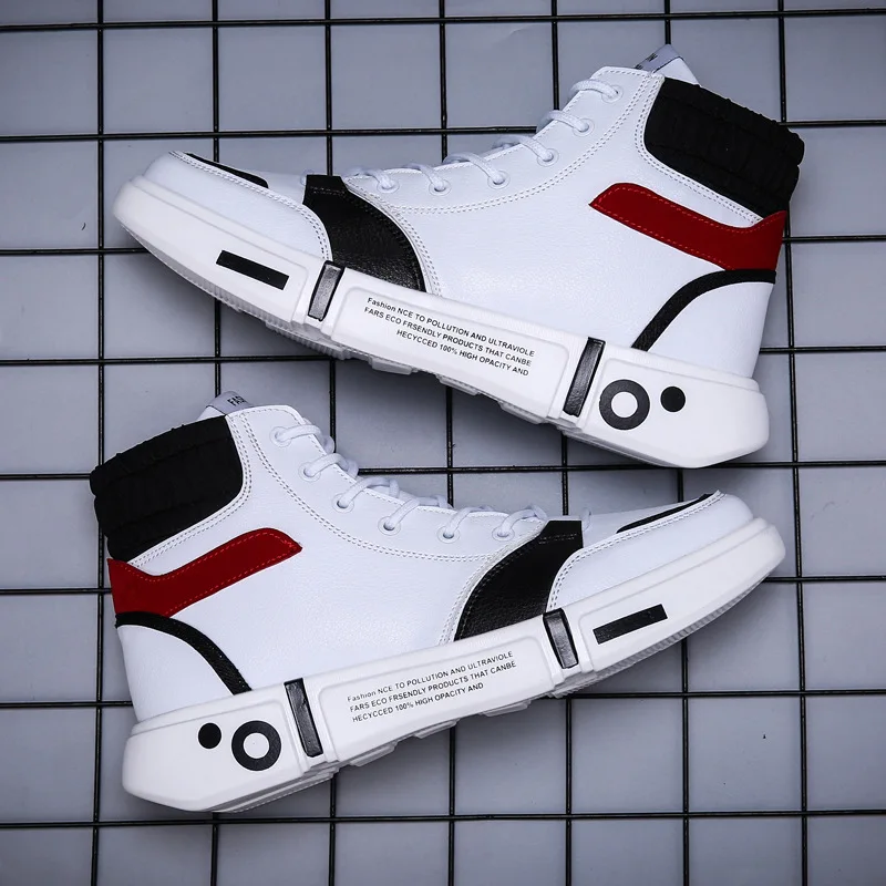 

Douyin Shoe Men's Shoes Autumn 2019 New Style Trendy Shoes Cool Hight-top Athletic Shoes Casual Versatile Stylish Sneaker