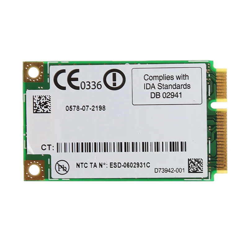 Двухдиапазонная беспроводная карта 300 Мбит/с Wi-Fi Link Mini PCI-E для Intel 4965AGN NM1 R9JB