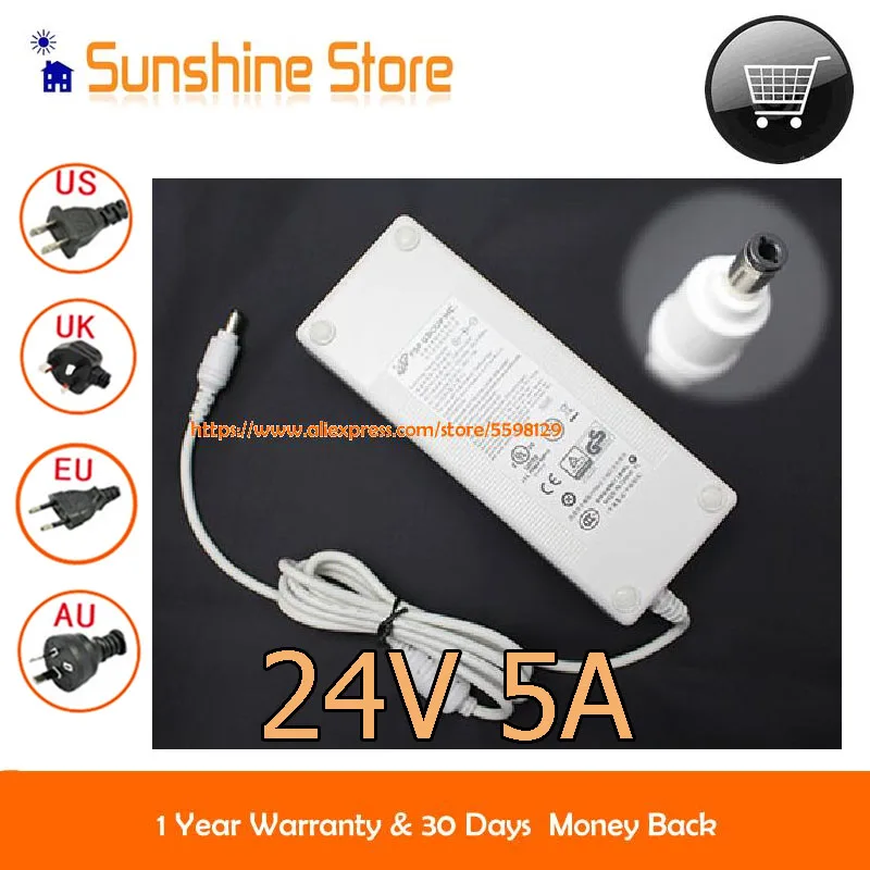 

Genuine White FSP FSP120-ACB AC Adapter 24V 5A 120W Power Supply FSP100-RTAAN2 FSP120-AAAN2 FSP120-ACA FSP1202450 For CLOVER