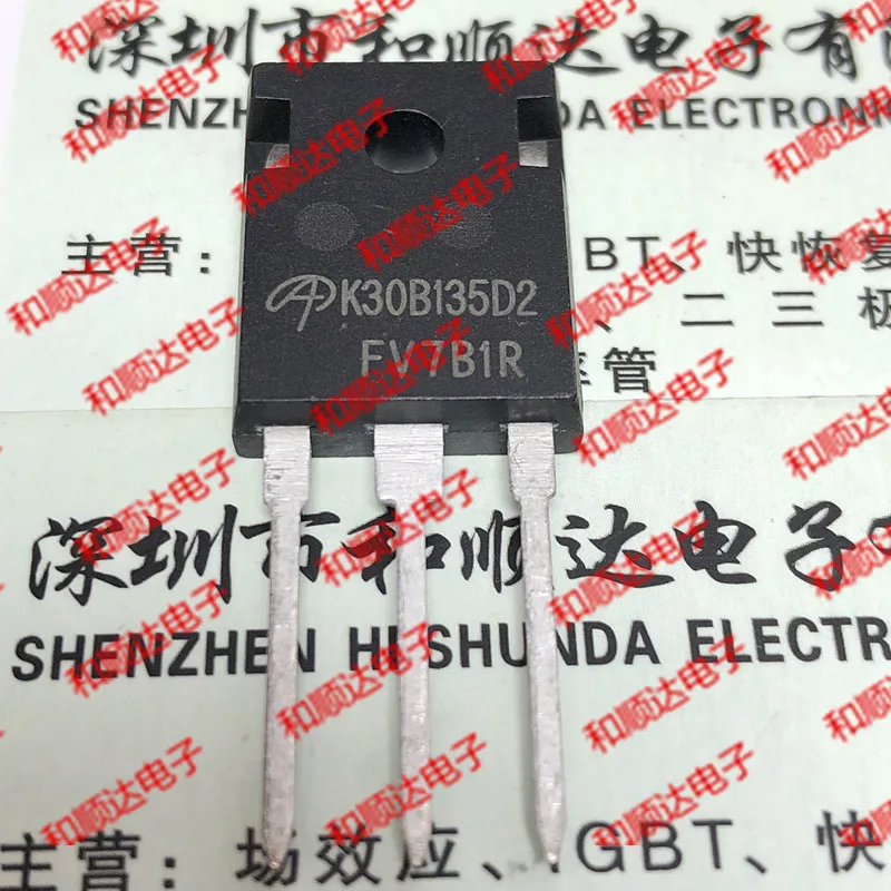 

5 шт./лот K30B135D2 AOK30B135D2 TO-247 1350V