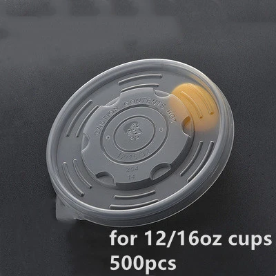 20 oz disposable paper soup cup with lid sample –