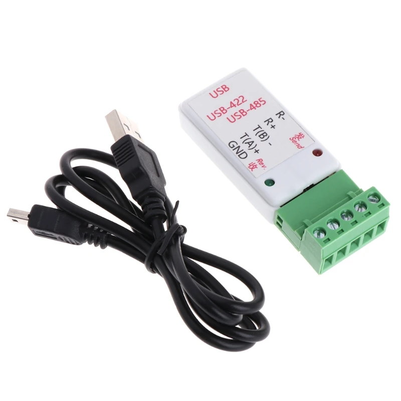 

2 in 1 USB to RS422 & RS485 Converter Adapter with CH340T Support 64b Win7 Linux