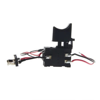 

Electric Drill Dustproof Speed Control Push Button Trigger Switch DC 7.2-24V