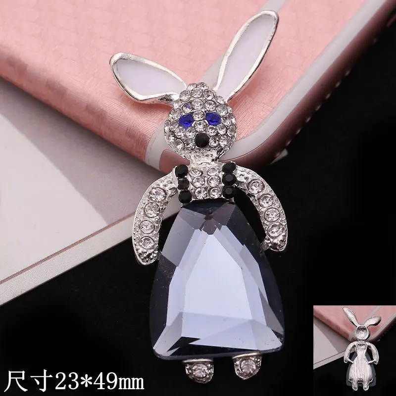 

Бесплатная доставка, 20 шт./лот, 23x49 мм, плоская пуговица со стразами для волос, цветов, свадебных приглашений, «сделай сам», цветочный центральный элемент LSRB005