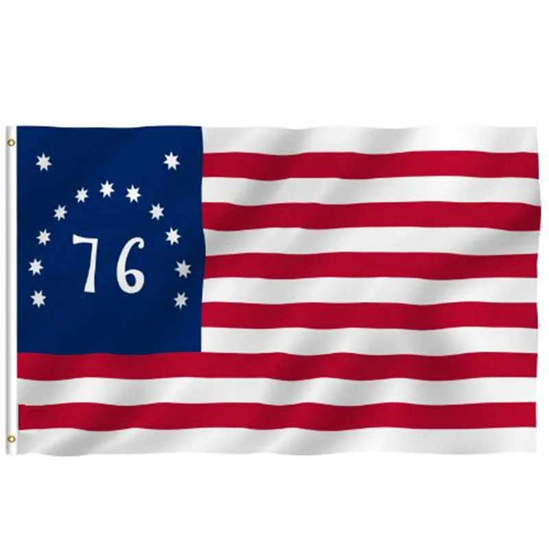 

Fly Breeze 90x150cm Foot Bennington 76 Flag - American Revolution Flags Polyester with Brass Grommets 3 X 5 Ft