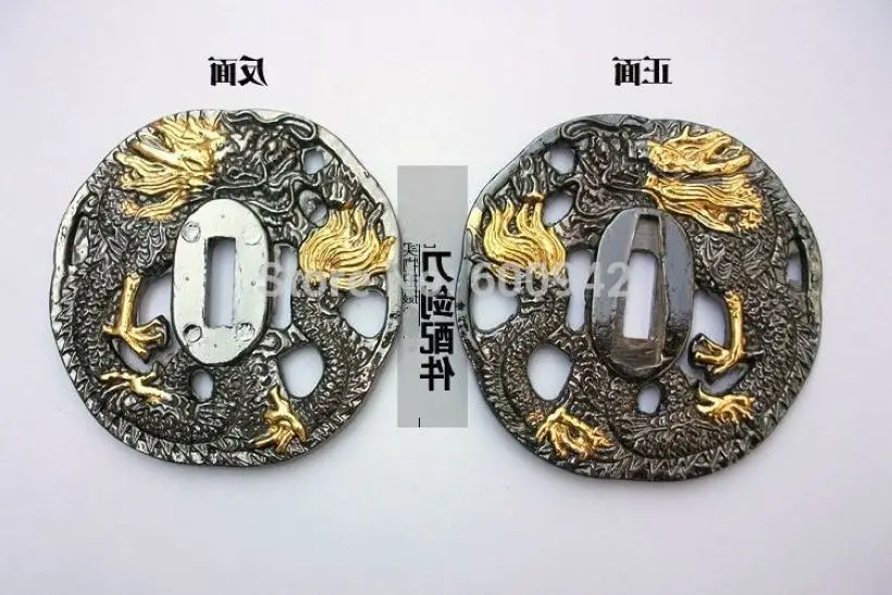 Кованый фитинг чехол Tsuba Handguard аксессуар для меча катана Broadsword kampilan Jian