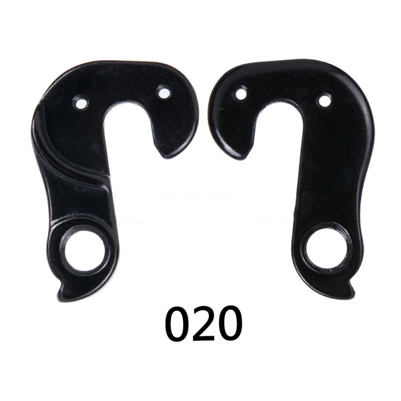 Aluminum Alloy Silver Bicycle Frame Parts Lug Fixed Transmission Rear Derailleur Hanger Cycling Frame Gear Tail Hook Parts - Цвет: 020