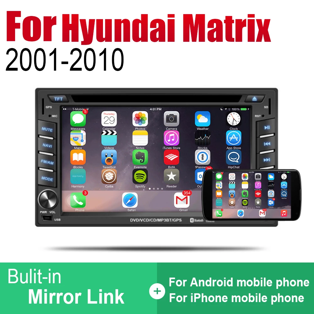 Android gps навигация Авто Радио DVD для hyundai Matrix 2001~ 2010 2 Din Автомобильный мультимедийный плеер система Радио стерео