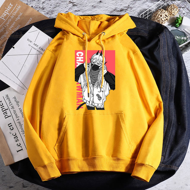 CHAINSAW MAN THEMED HOODIE (11 VARIAN)