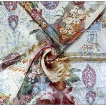 Шелковый Гладкий креп-сатин, шелк, атласная шелковая ткань, платье cheongsam, дизайнерская ткань, гладкая, яркая и высококачественная