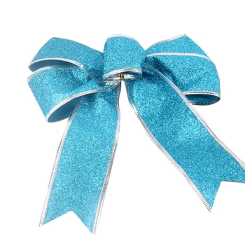 

Festival Bowknot 5Pcs Large Bows Christmas Tree Ornaments Party Gift Useful
