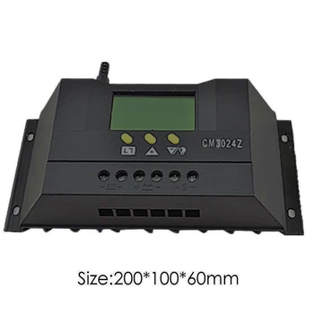 

LCD Solar Panel Charge Controller Voltage Current Regulator CM3024Z 12V 24V 30A Electronic Voltage Regulator Module