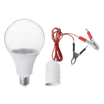 

DC12V Portable LED Light Outdoor Lamp With Clips 8/10/12W Low Voltage Light Camping Tent Ceiling Light Energy Saving Lamp Q0KF
