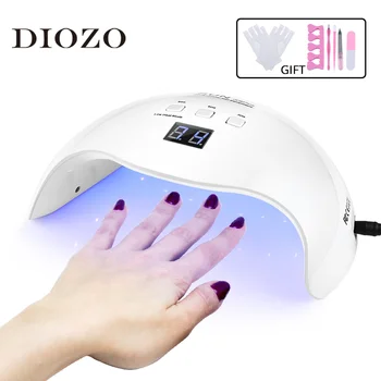 

DIOZO SUN X9plus 48W/54W Led UV Lamp Nail Manicure Set Gift Quick Dry Nail Lamp Automatic Sensing Manicure Tools