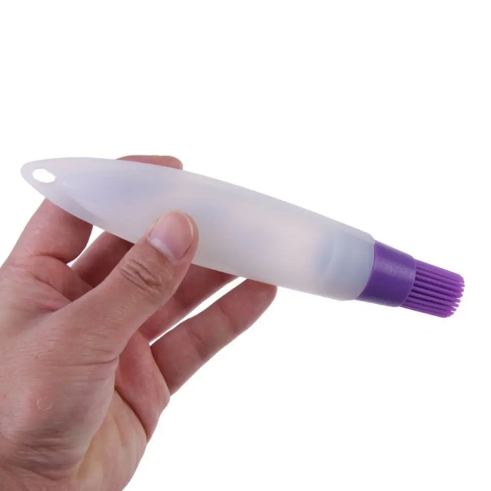 

Oil Brush BBQ Utensil Basting Brush Cake Butter Bread Pastry Brush Home Shop Environmentally Silicone Baking Tool
