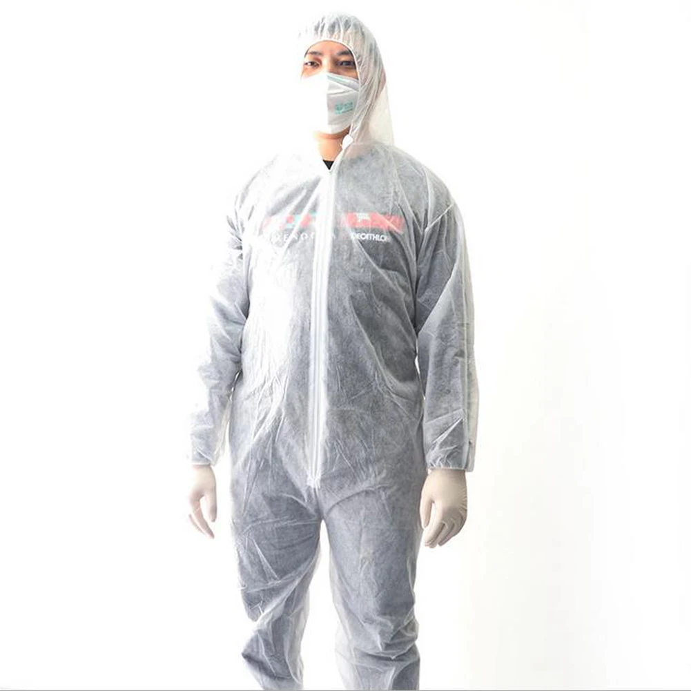 SMS Disposable coverall Safety Clothing Surgical ppe chemical Protective Overall hazmat Suit Cleanroom Garment